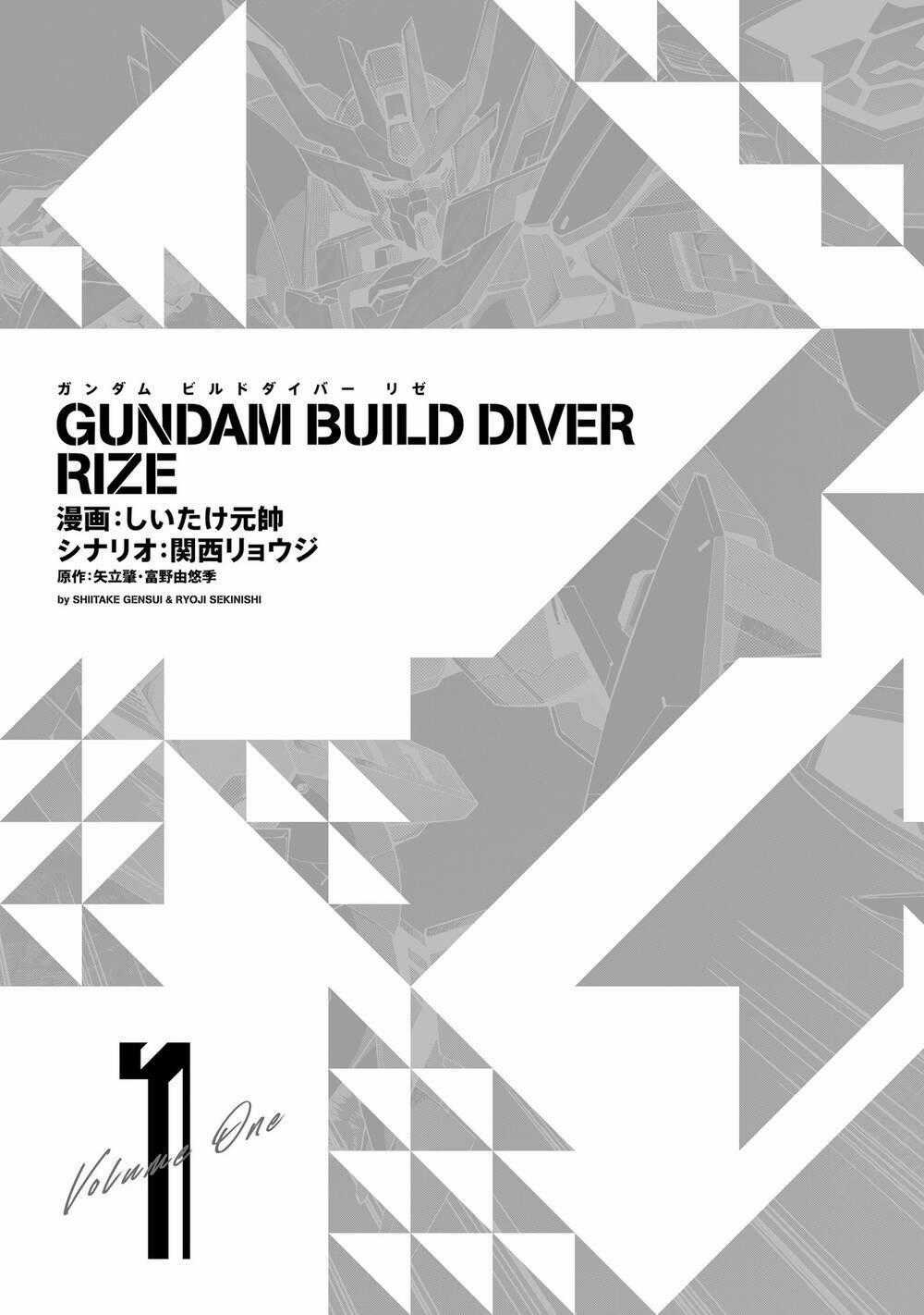 Gundam Build Diver Rize Chapter 1 trang 1