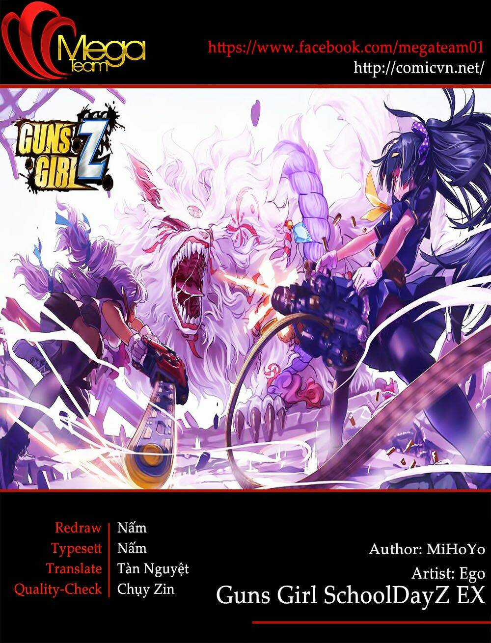 Guns Girl Schooldayz Ex Chapter 3 trang 0