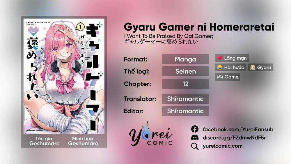 Gyaru Gamer Homeraretai Chapter 12 trang 0