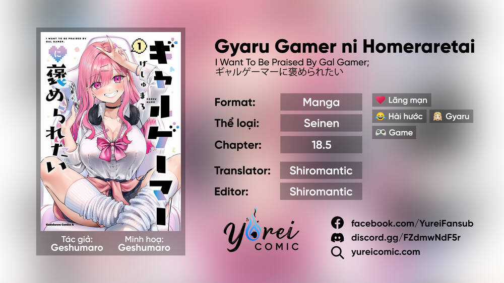 Gyaru Gamer Homeraretai Chapter 18.5 trang 0