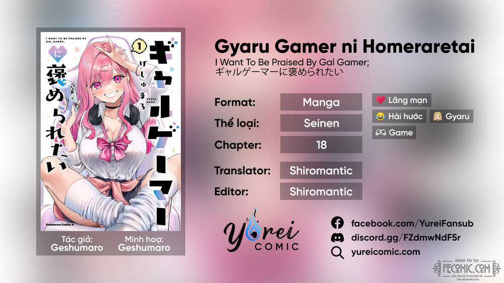 Gyaru Gamer Homeraretai Chapter 18 trang 0