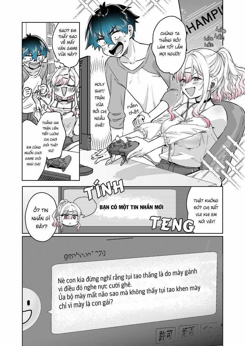 Gyaru Gamer Homeraretai Chapter 6 trang 1