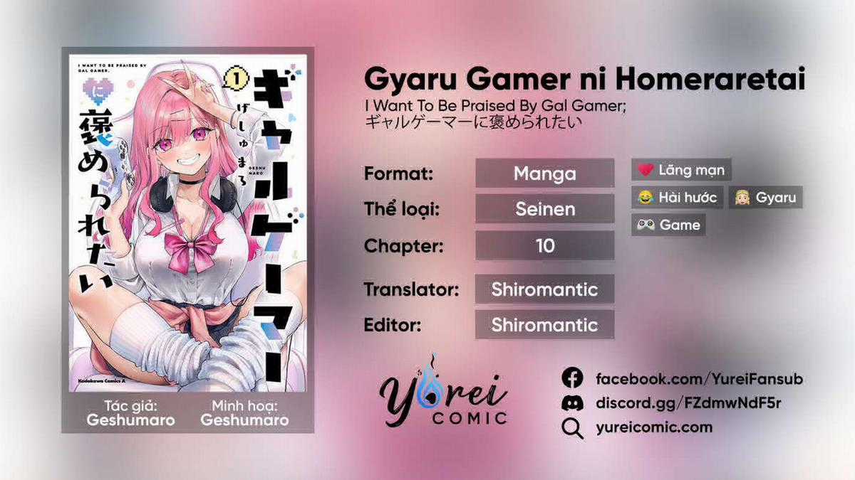 Gyaru Gamer ni Homeraretai Chapter 10 trang 0