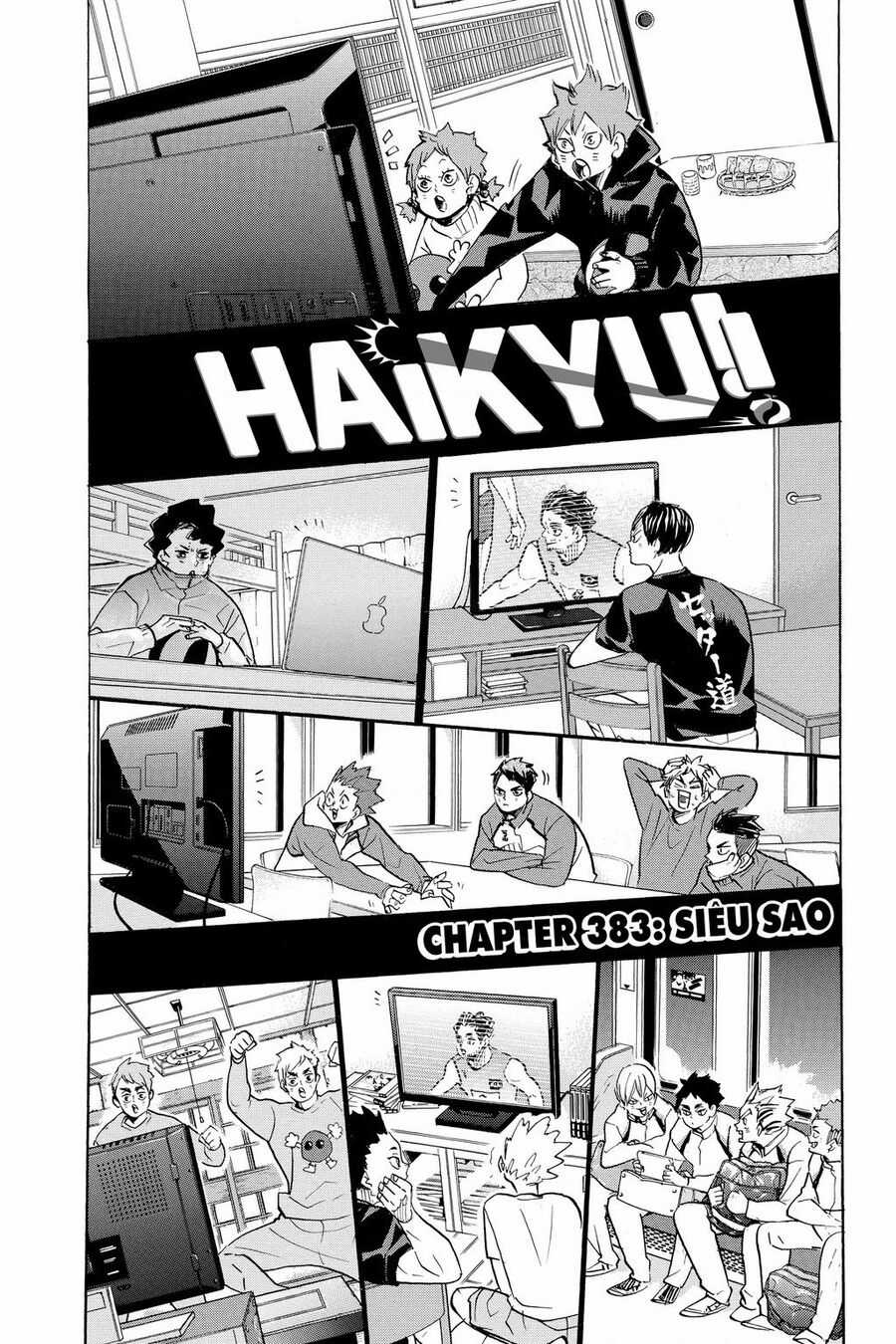 Haikyuu Chapter 383 trang 1