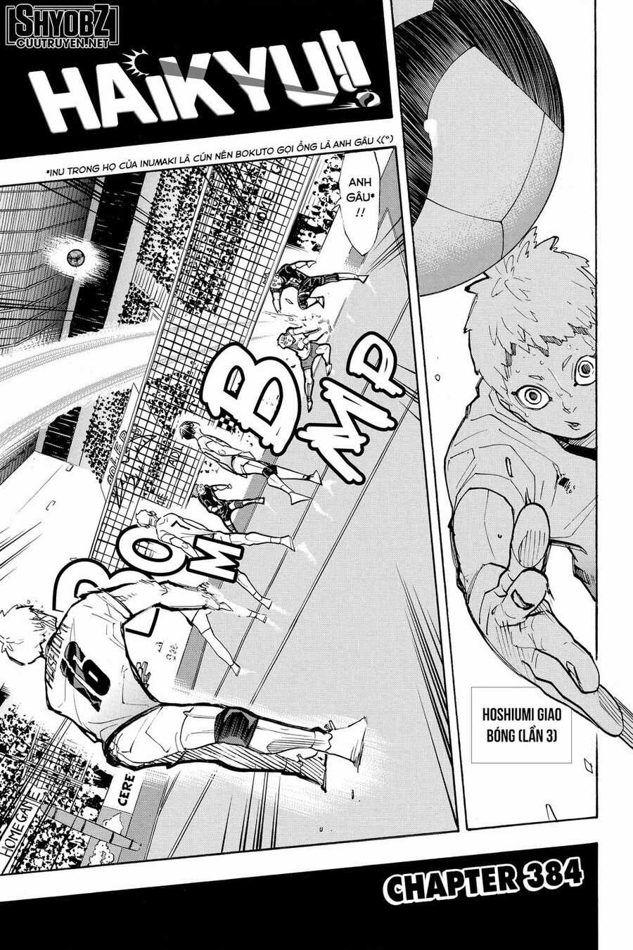 Haikyuu Chapter 384 trang 1