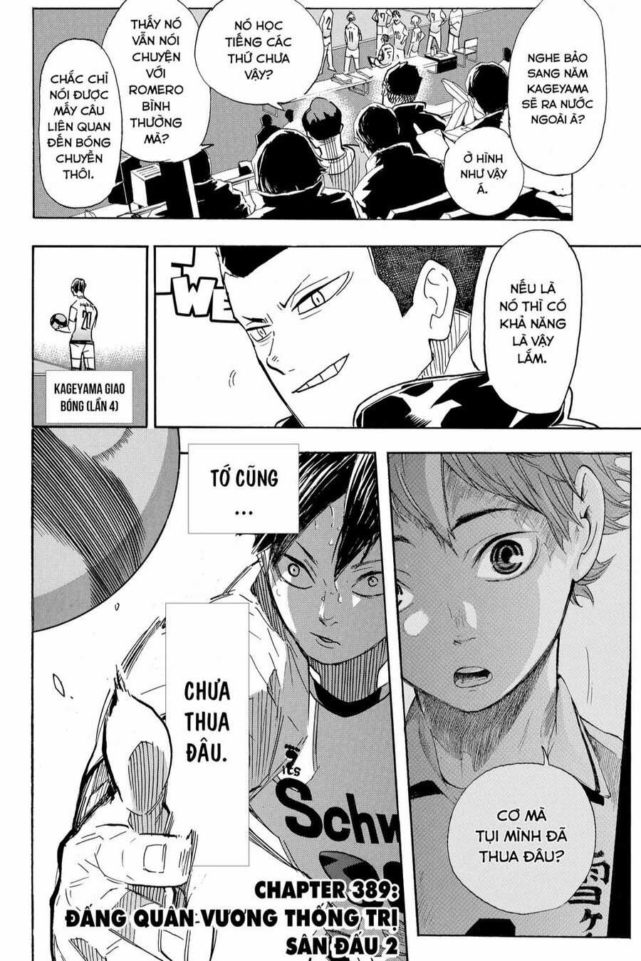 Haikyuu Chapter 389 trang 1