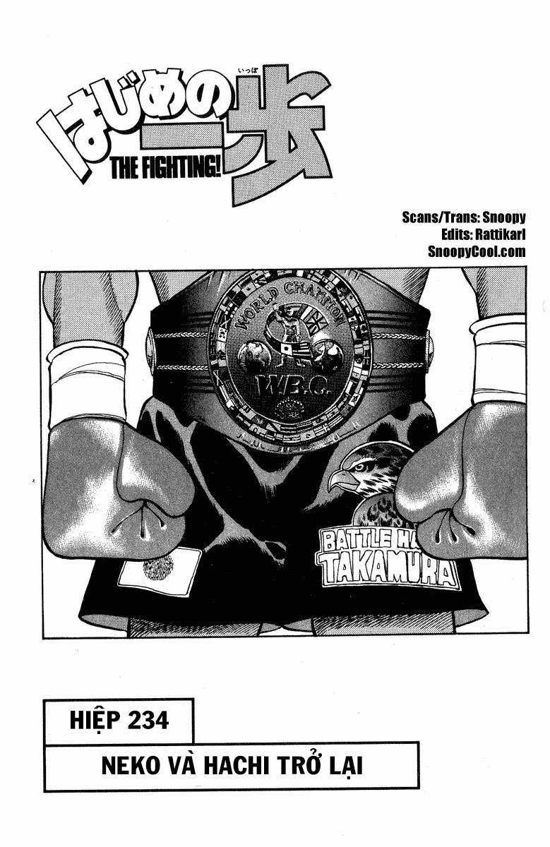 Hajime No Ippo Chapter 234 trang 0