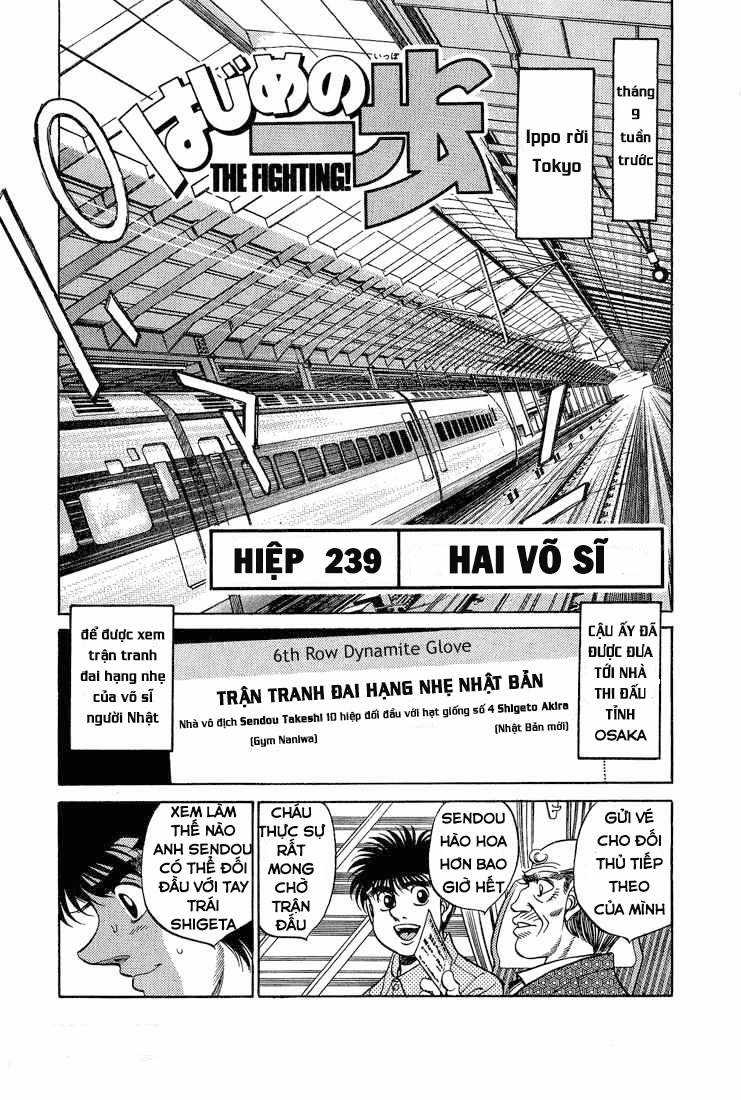 Hajime No Ippo Chapter 239 trang 0