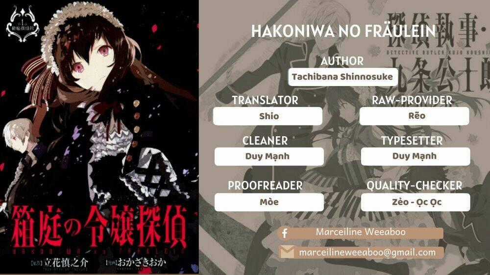 Hakoniwa no Reijou Tantei Chapter 2 trang 0