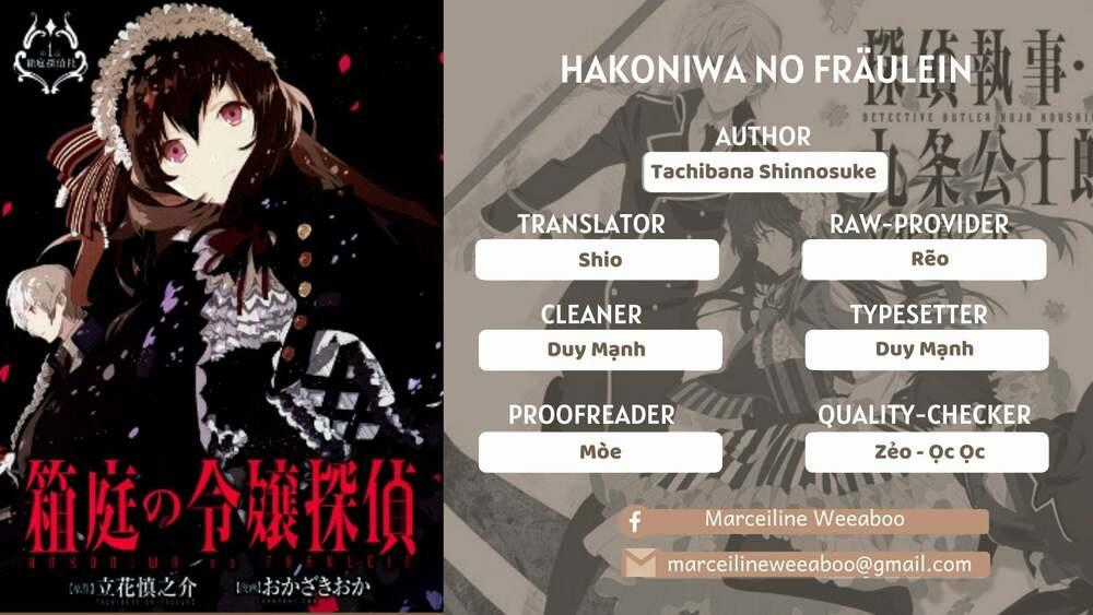 Hakoniwa no Reijou Tantei Chapter 5 trang 0