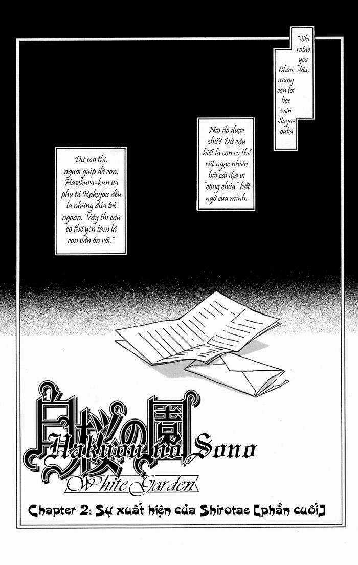 Hakuou No Sono Chapter 2 trang 0