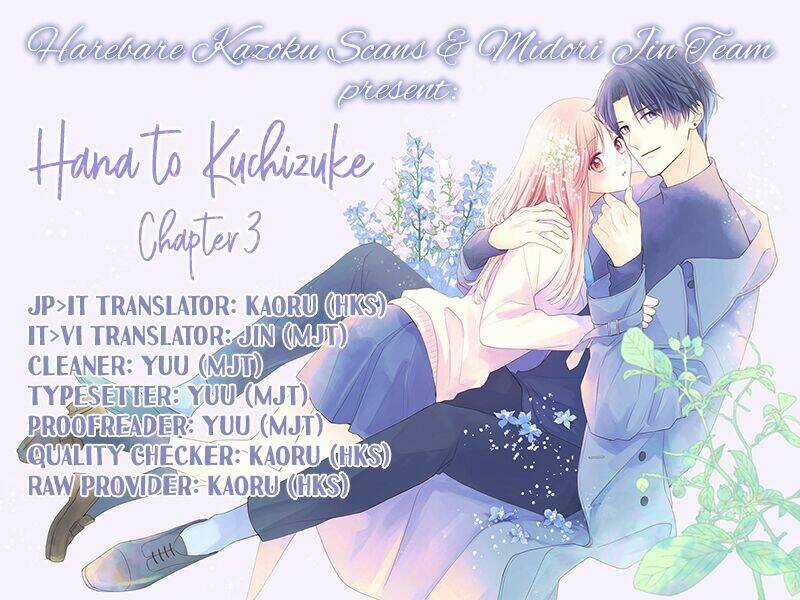 Hana To Kuchizuke. Chapter 3 trang 1