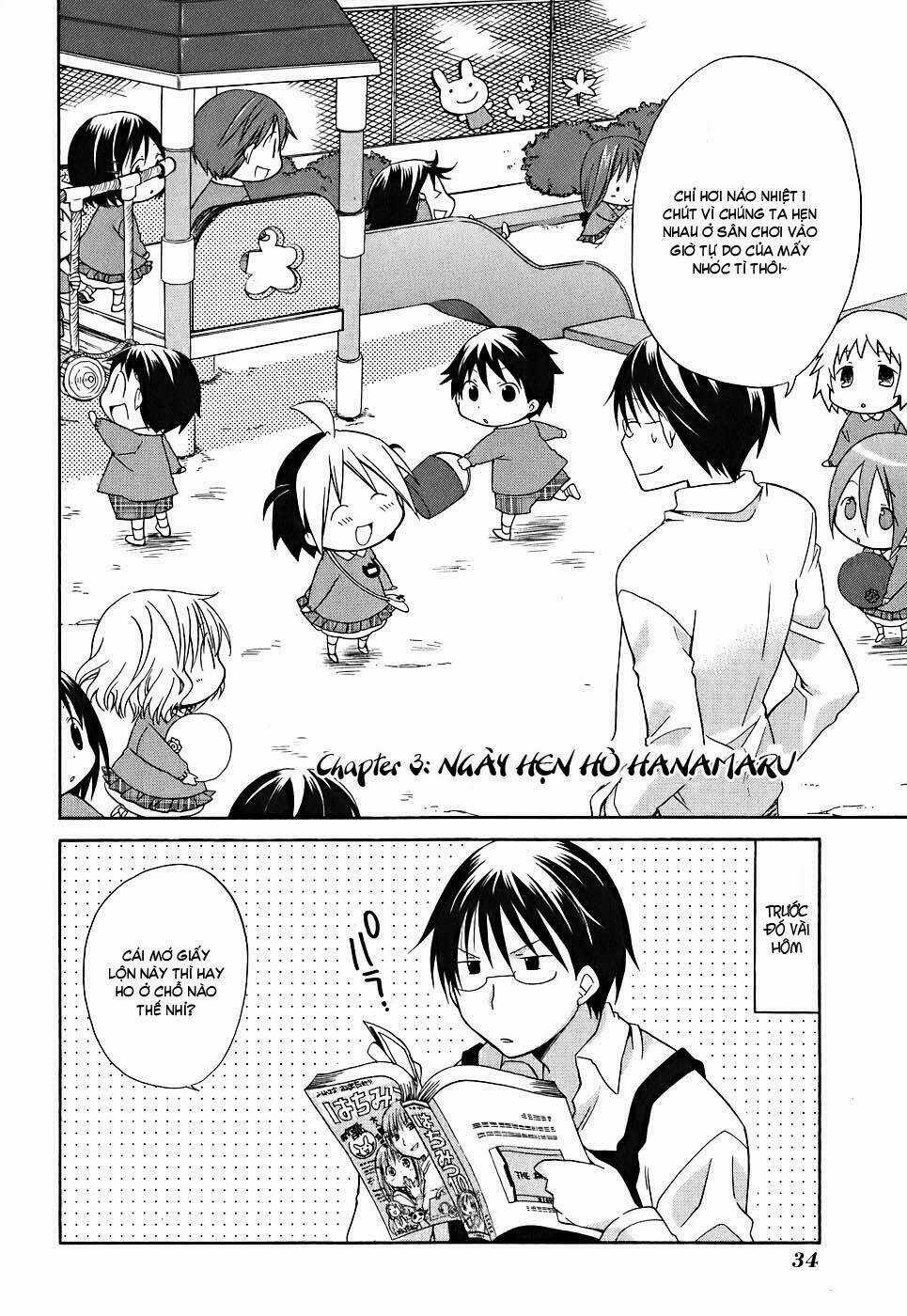 Hanamaru Youchien Chapter 3 trang 1