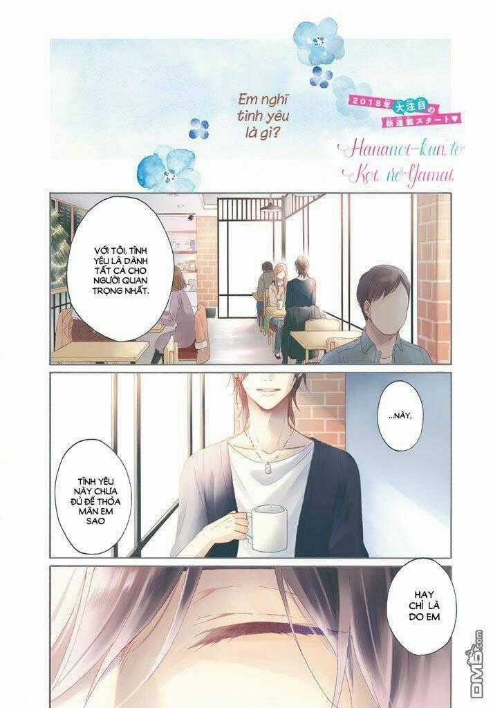 Hananoi-Kun Và Căn Bệnh Tình Yêu Chapter 1 trang 1