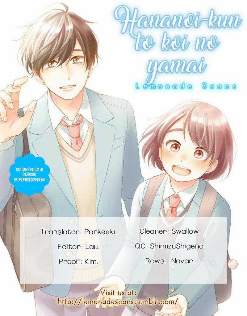 Hananoi-Kun Và Căn Bệnh Tình Yêu Chapter 14 trang 1