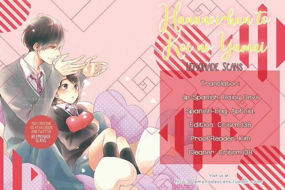 Hananoi-Kun Và Căn Bệnh Tình Yêu Chapter 3 trang 1