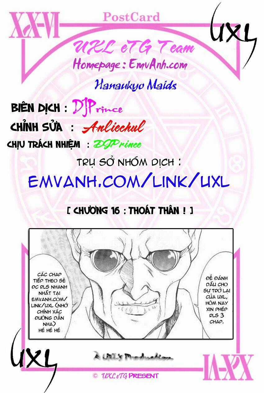 Hanaukyo Maid Tai Chapter 16 trang 1