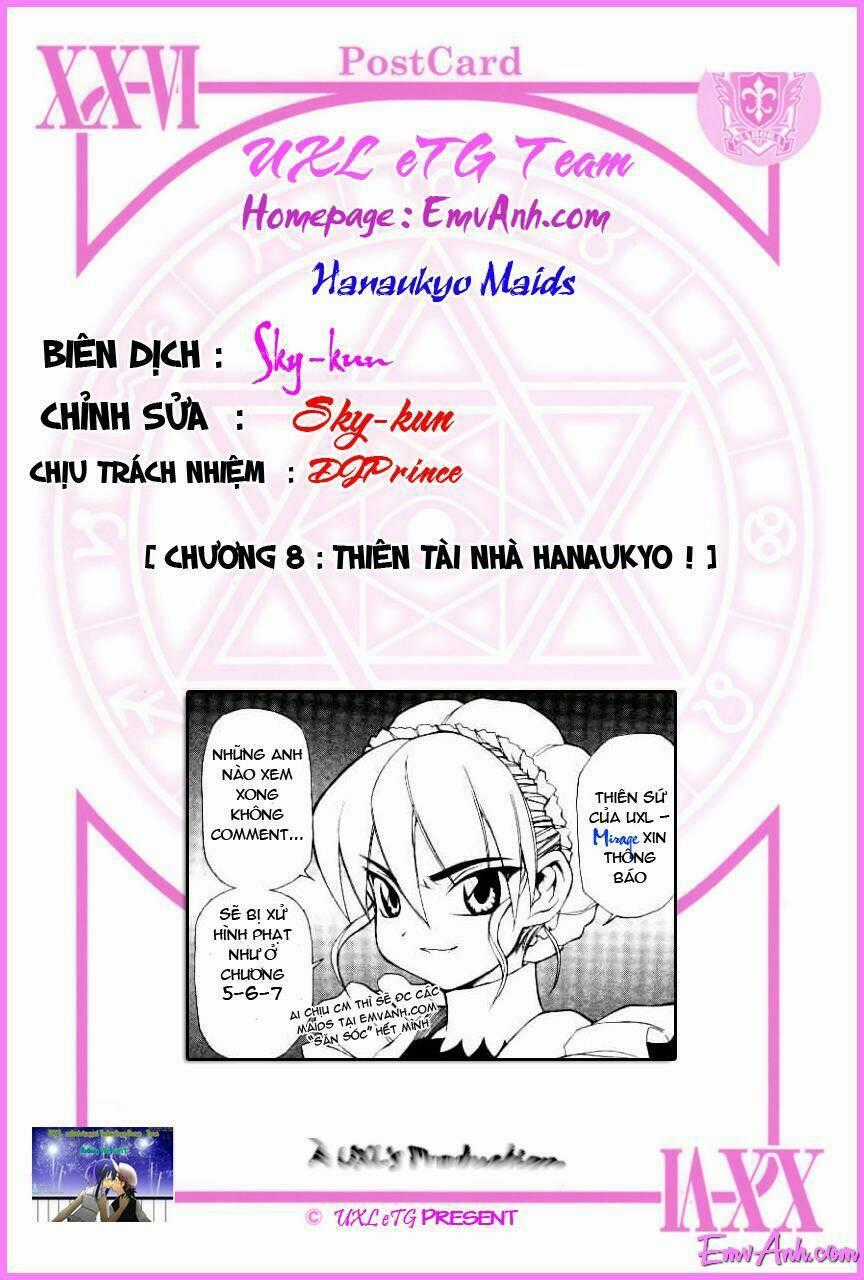 Hanaukyo Maid Tai Chapter 8 trang 1