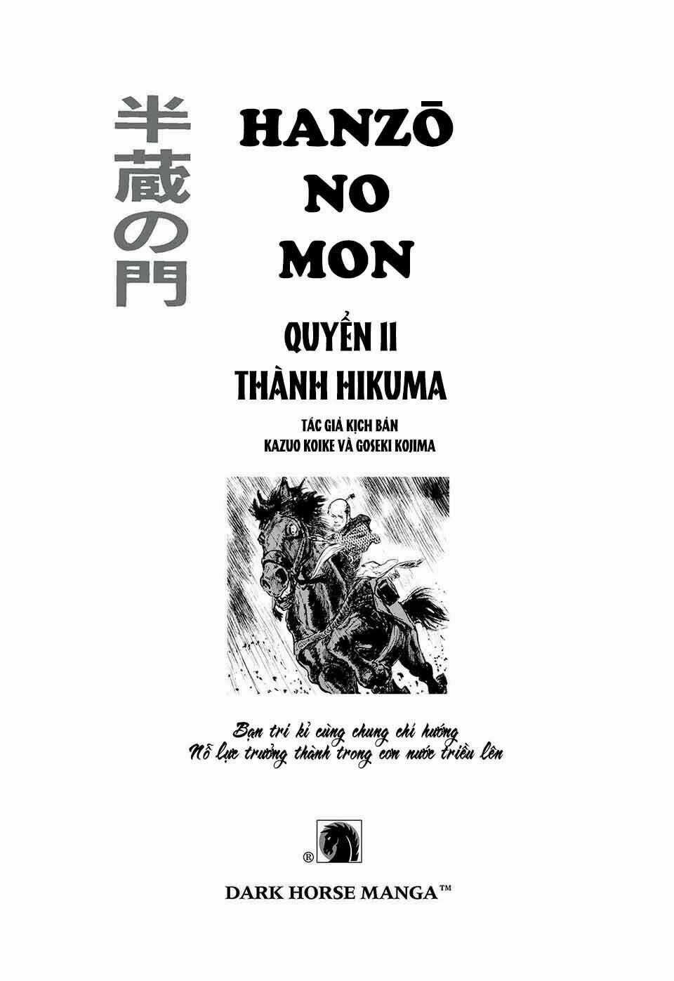 Hanzou No Mon Chapter 50 trang 1