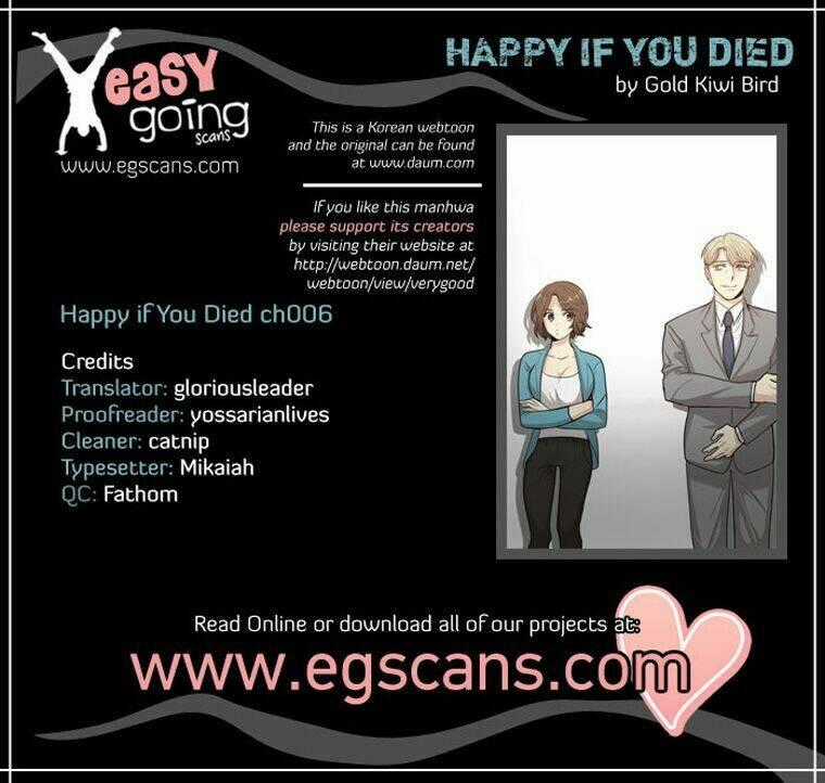 Happy if you died Chapter 6 trang 1