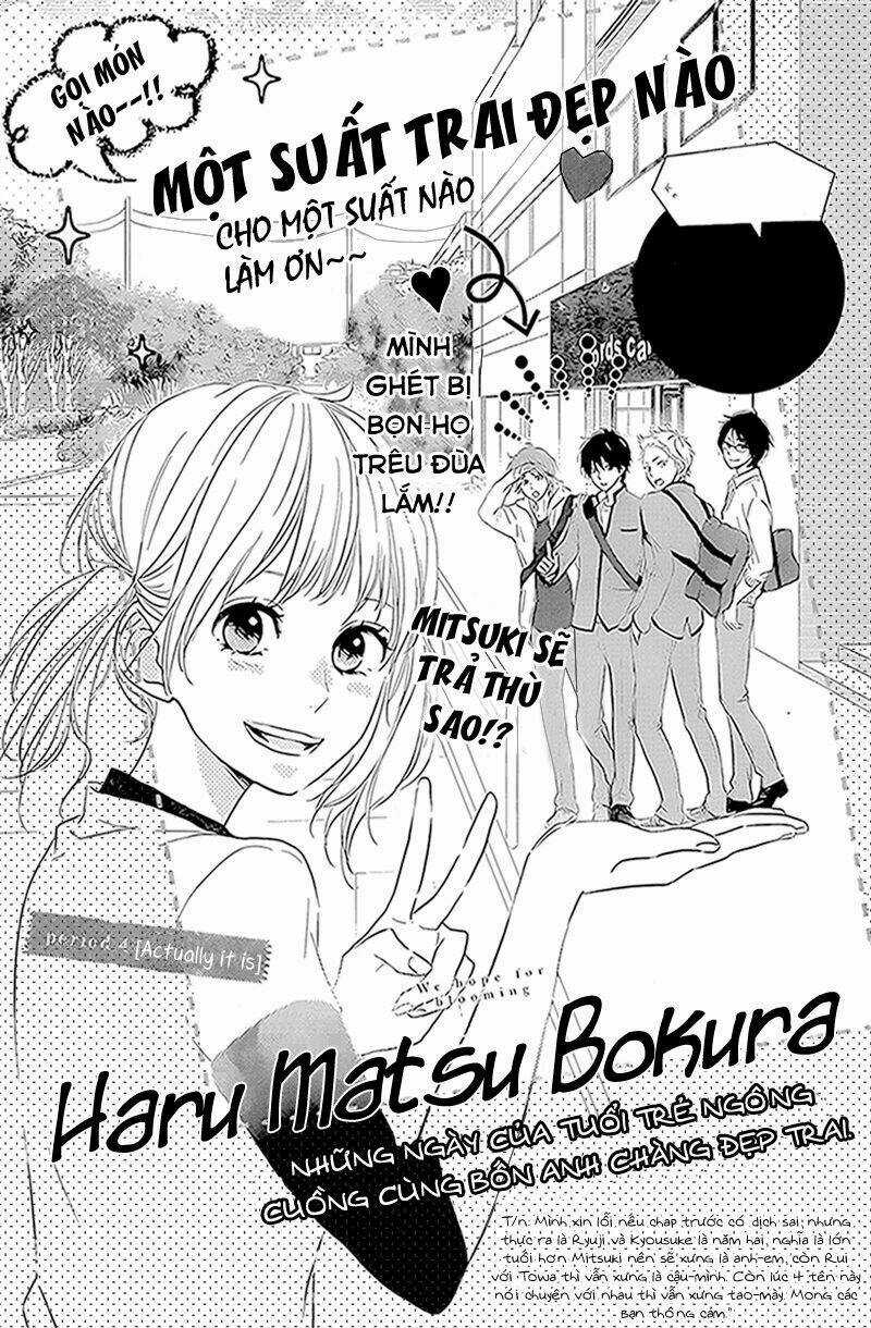 Haru Matsu Bokura Chapter 4 trang 1