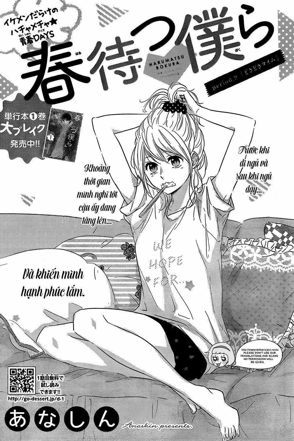 Haru Matsu Bokura Chapter 9 trang 1