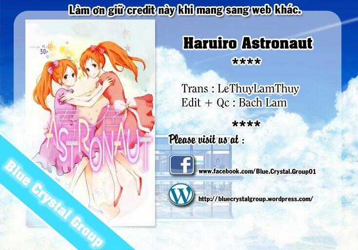 Haruiro Astronaut Chapter 1 trang 0