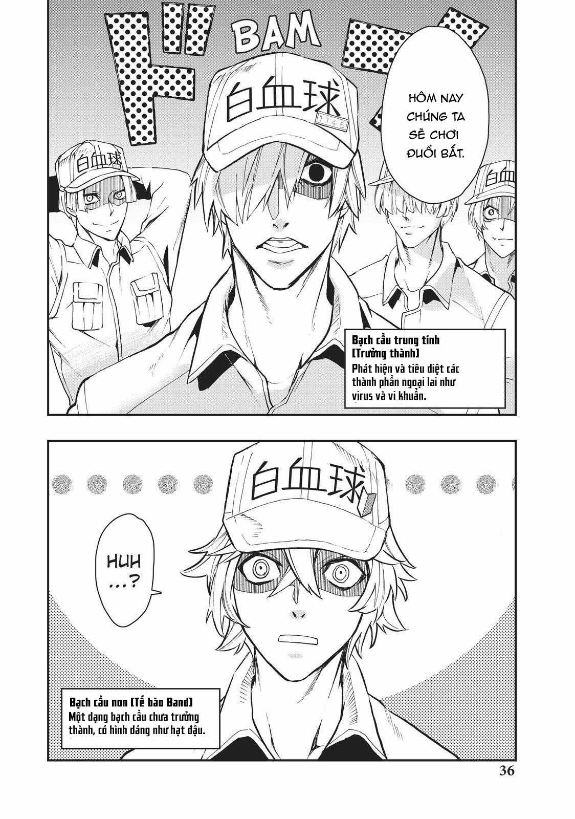 Hataraku Saibou: White Chapter 2 trang 1