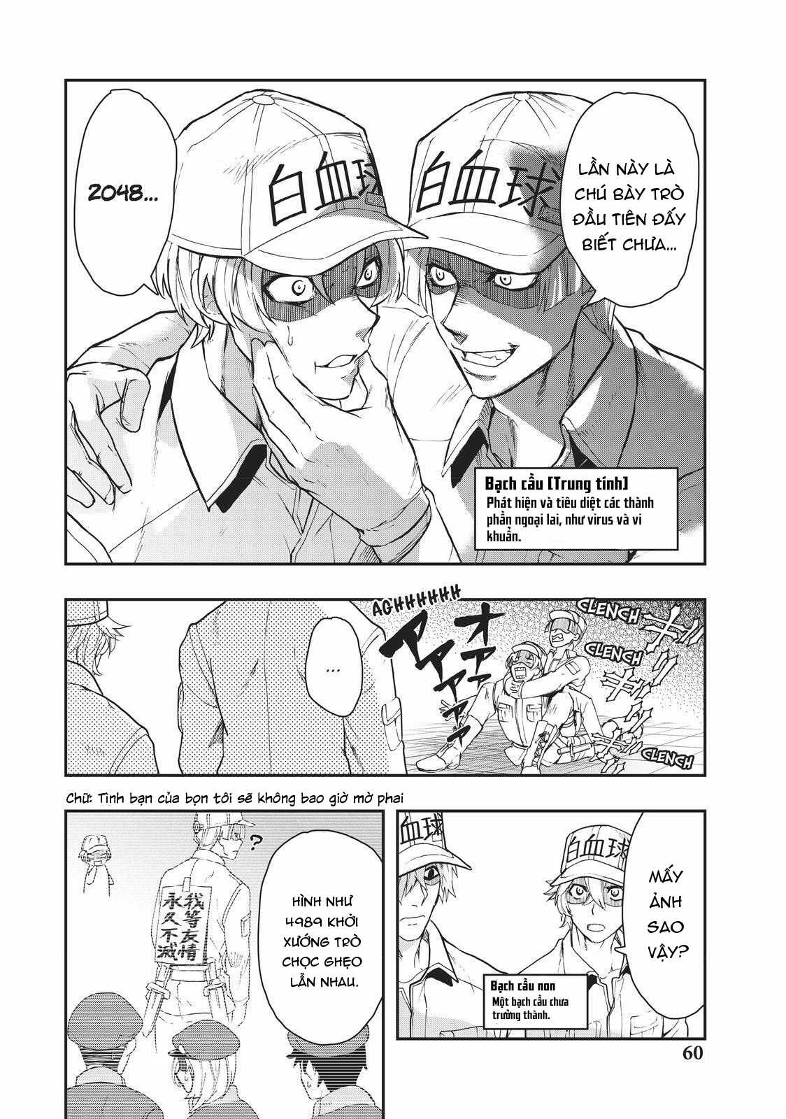 Hataraku Saibou: White Chapter 3 trang 1