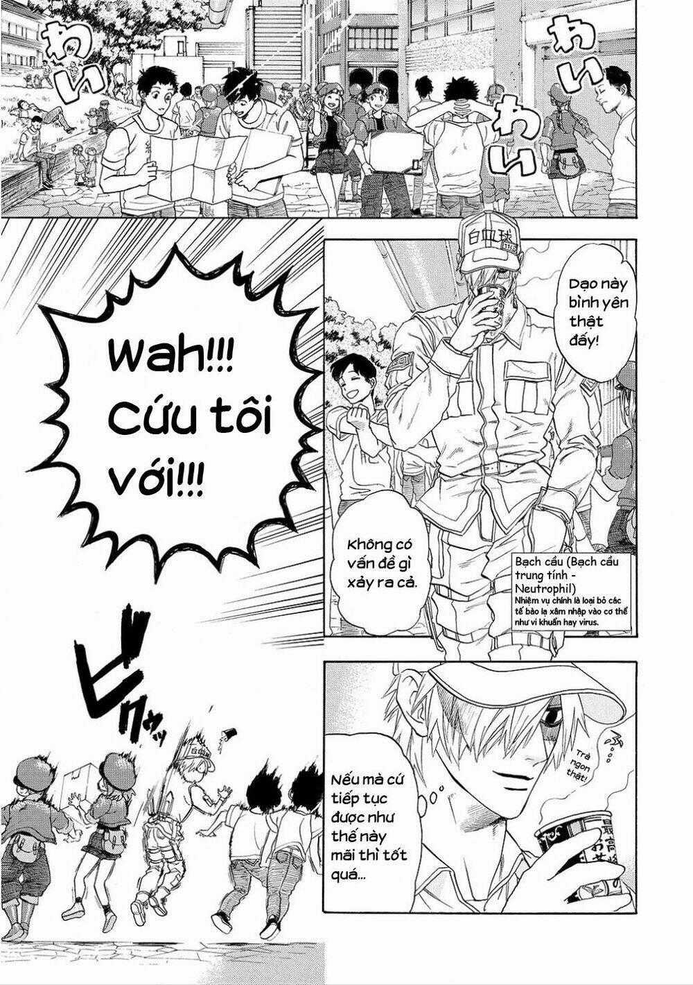 Hataraku Saibou! Chapter 8 trang 1