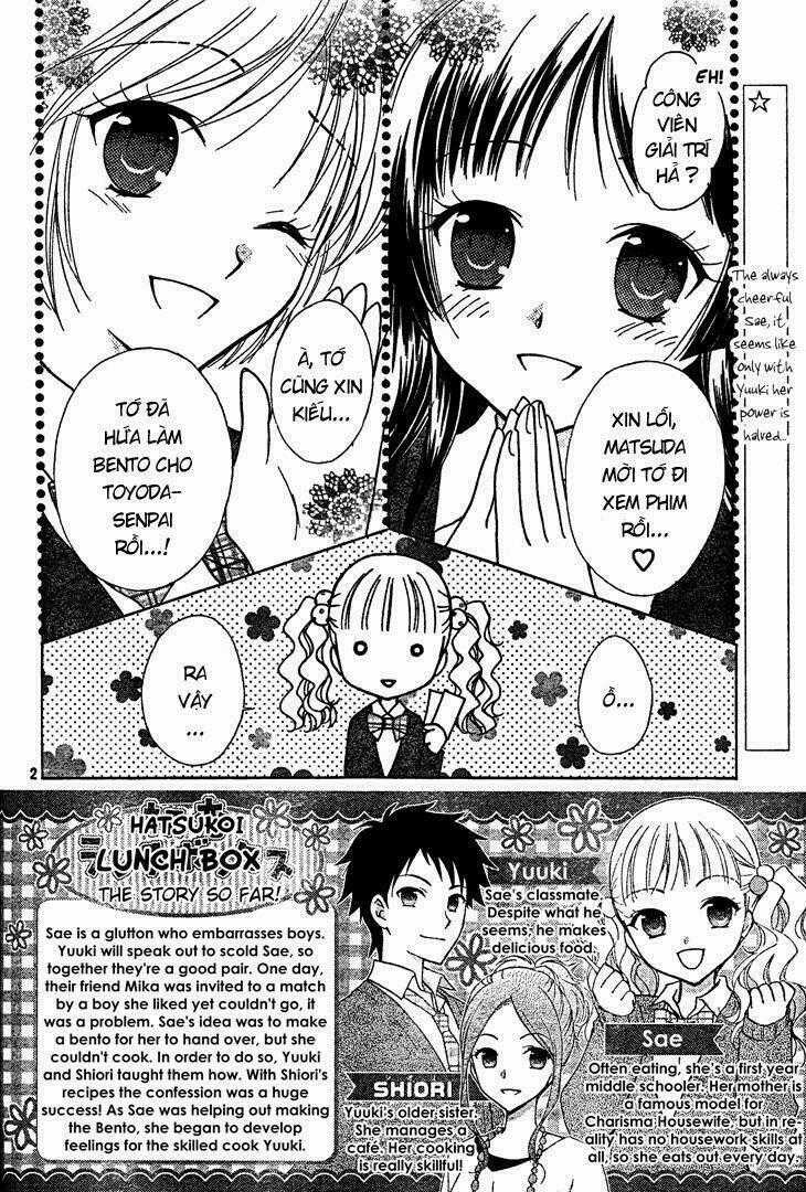 Hatsukoi Lunch Box Chapter 3 trang 1