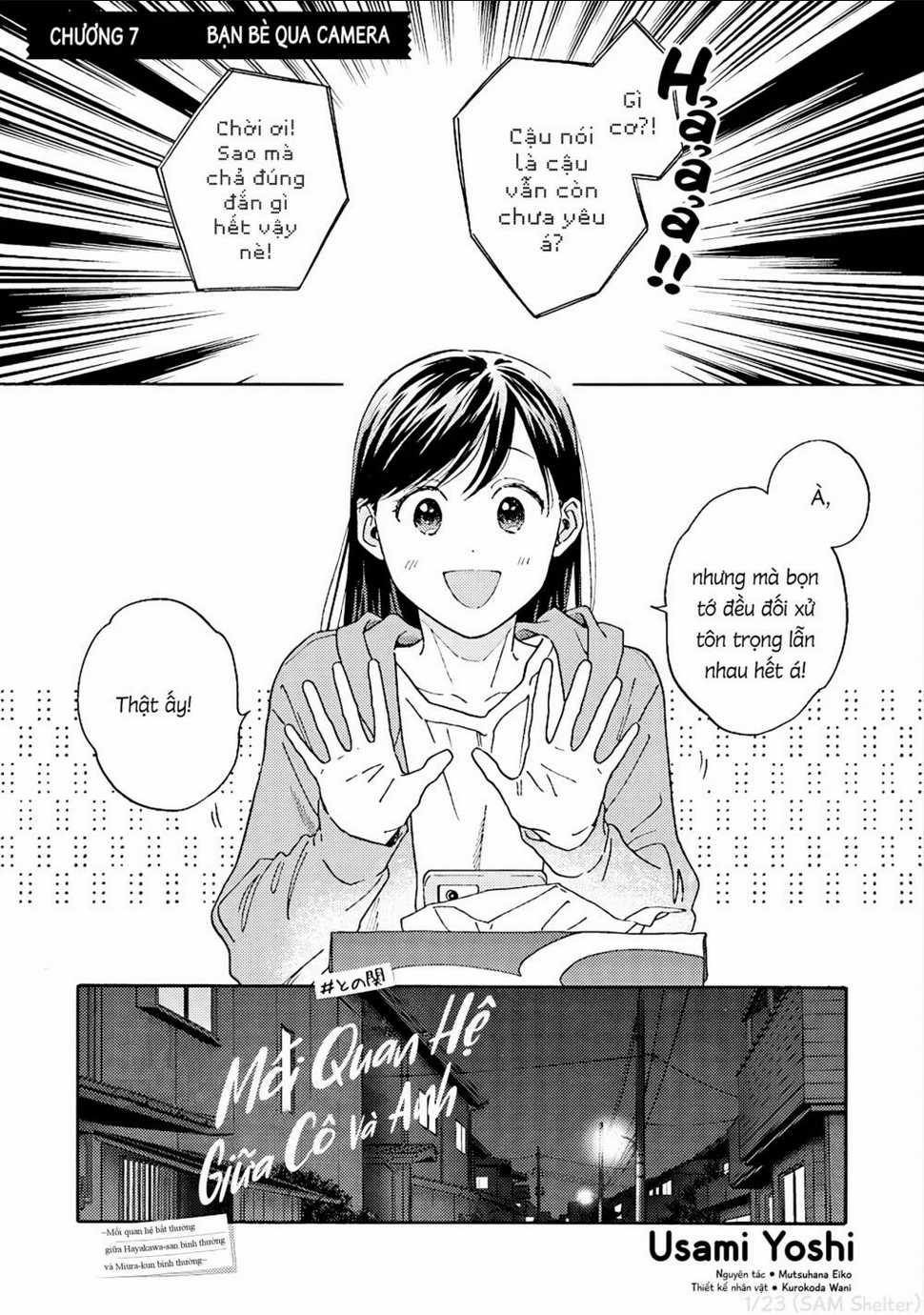 Hayakawa-San Và Miura-Kun Chapter 7 trang 0