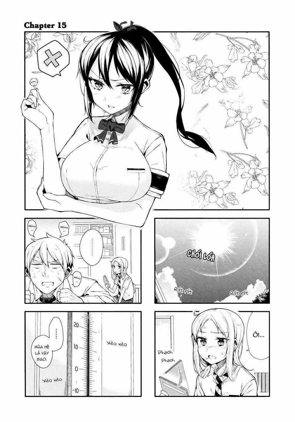 Hazuki Kanon wa Amakunai. Chapter 15 trang 1