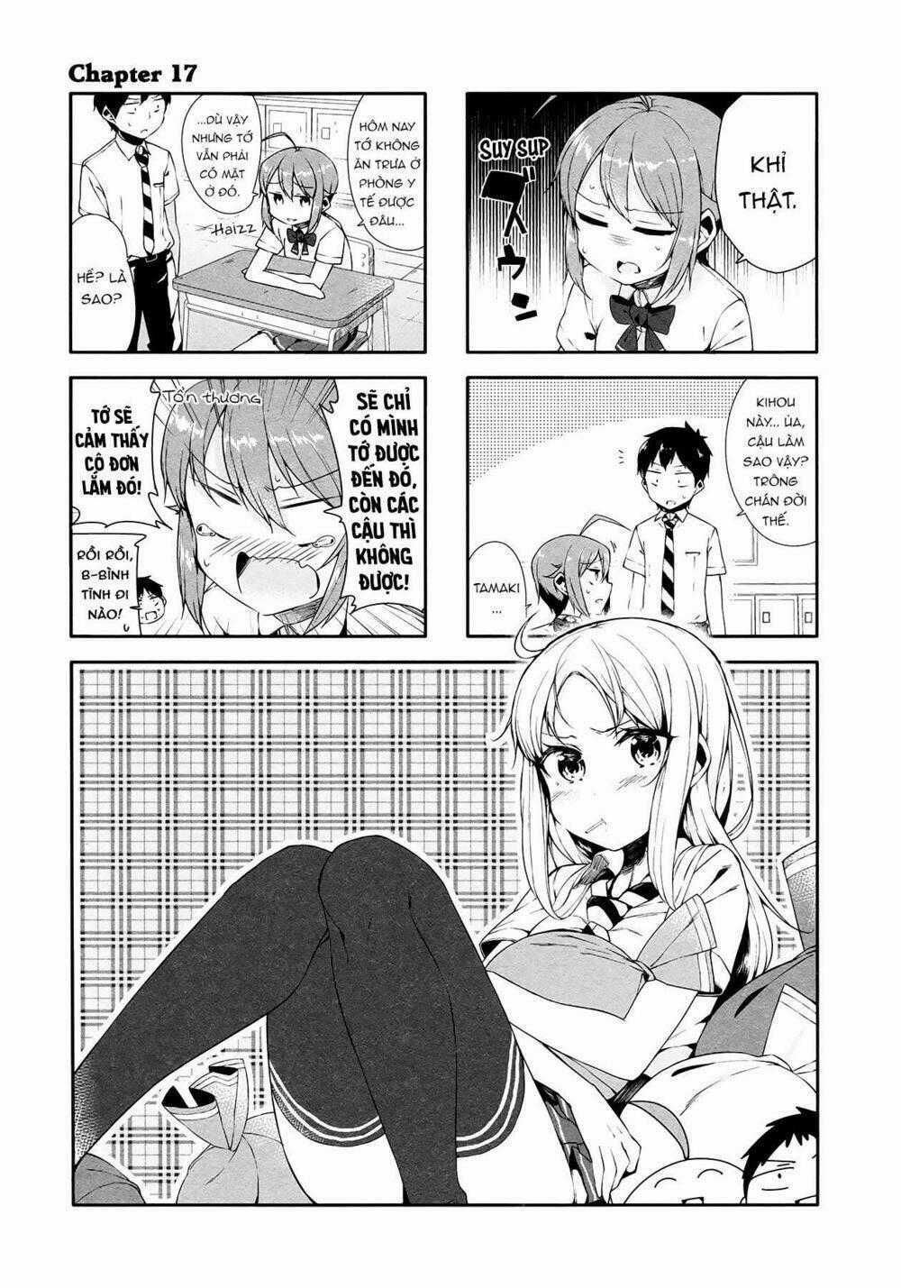 Hazuki Kanon wa Amakunai. Chapter 17 trang 1