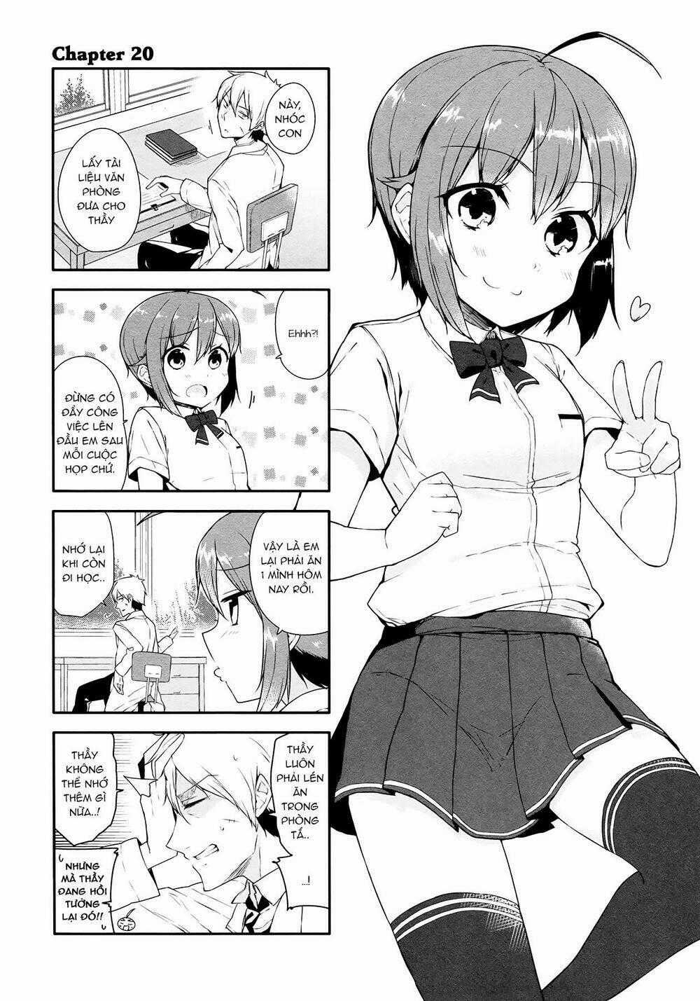 Hazuki Kanon wa Amakunai. Chapter 20 trang 1