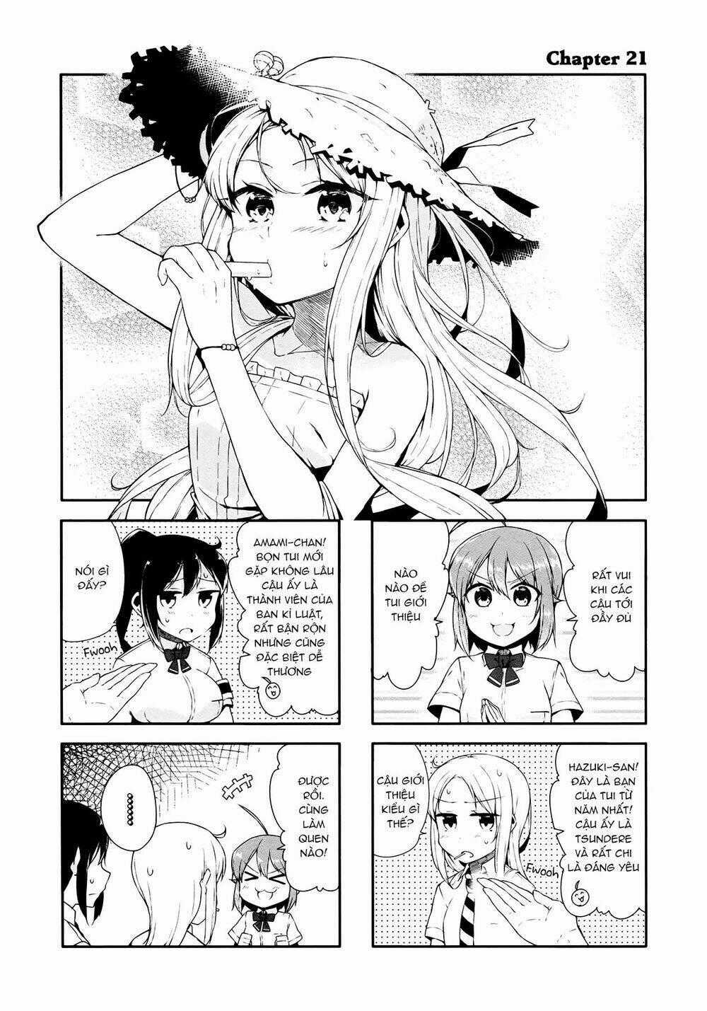 Hazuki Kanon wa Amakunai. Chapter 21 trang 1