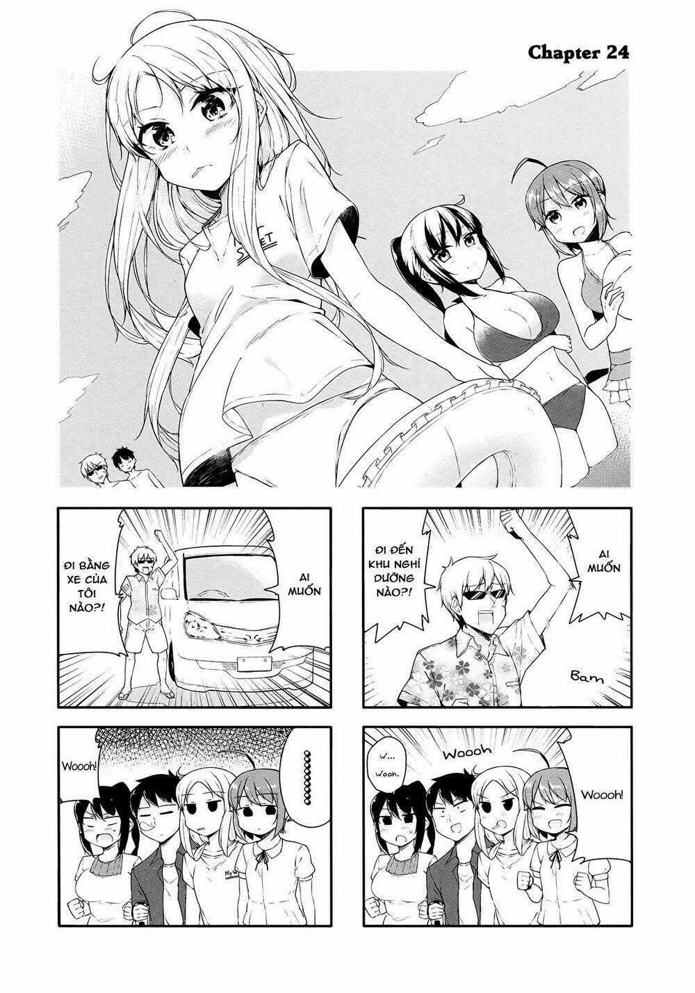 Hazuki Kanon wa Amakunai. Chapter 24 trang 1