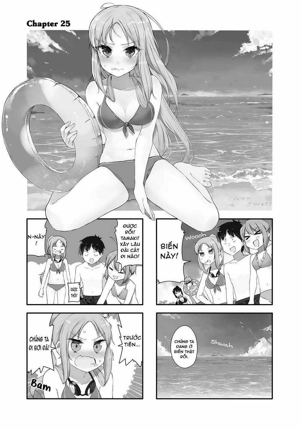 Hazuki Kanon wa Amakunai. Chapter 25 trang 1