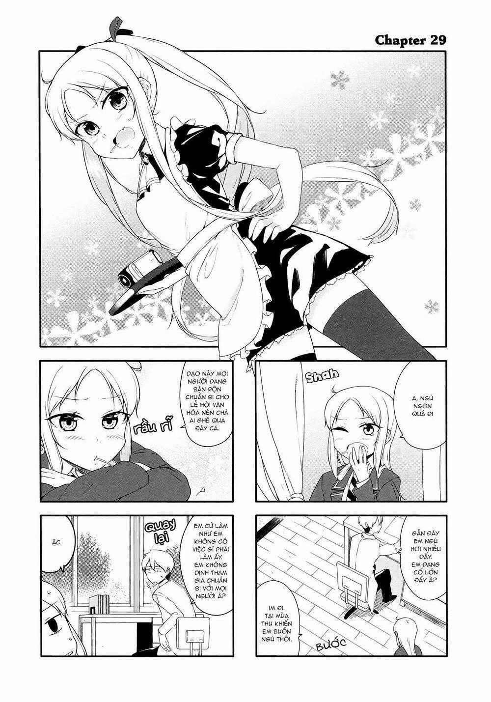 Hazuki Kanon wa Amakunai. Chapter 29 trang 1