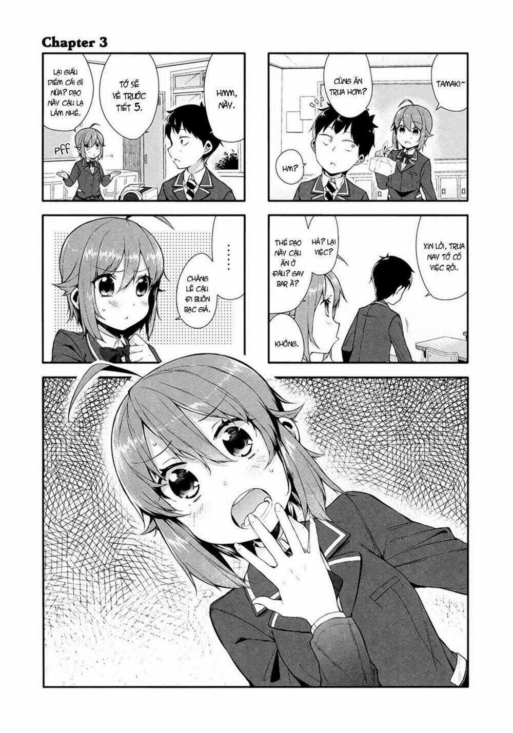 Hazuki Kanon wa Amakunai. Chapter 3 trang 1