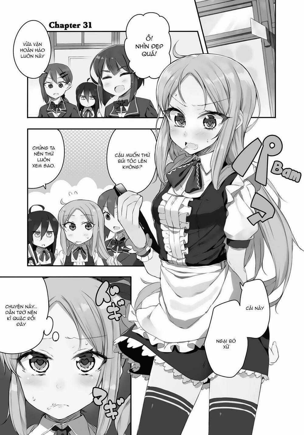 Hazuki Kanon wa Amakunai. Chapter 31 trang 1