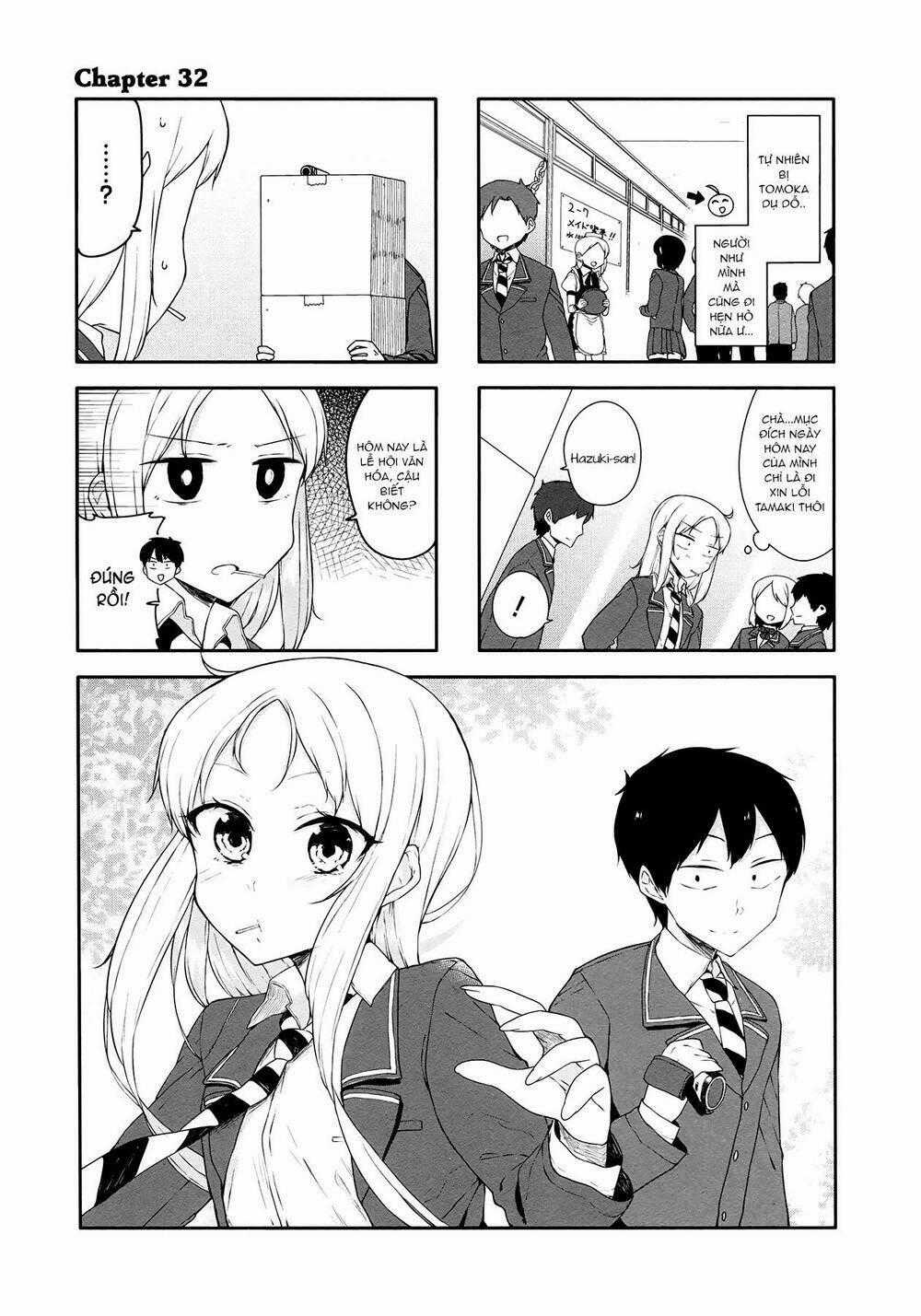 Hazuki Kanon wa Amakunai. Chapter 32 trang 1