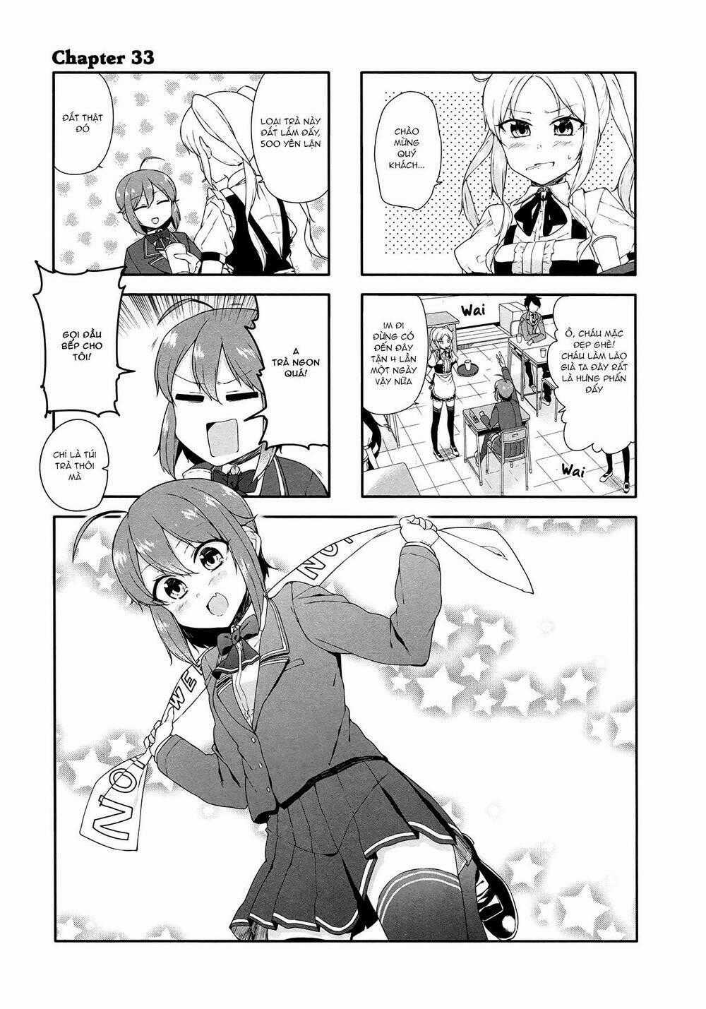 Hazuki Kanon wa Amakunai. Chapter 33 trang 1