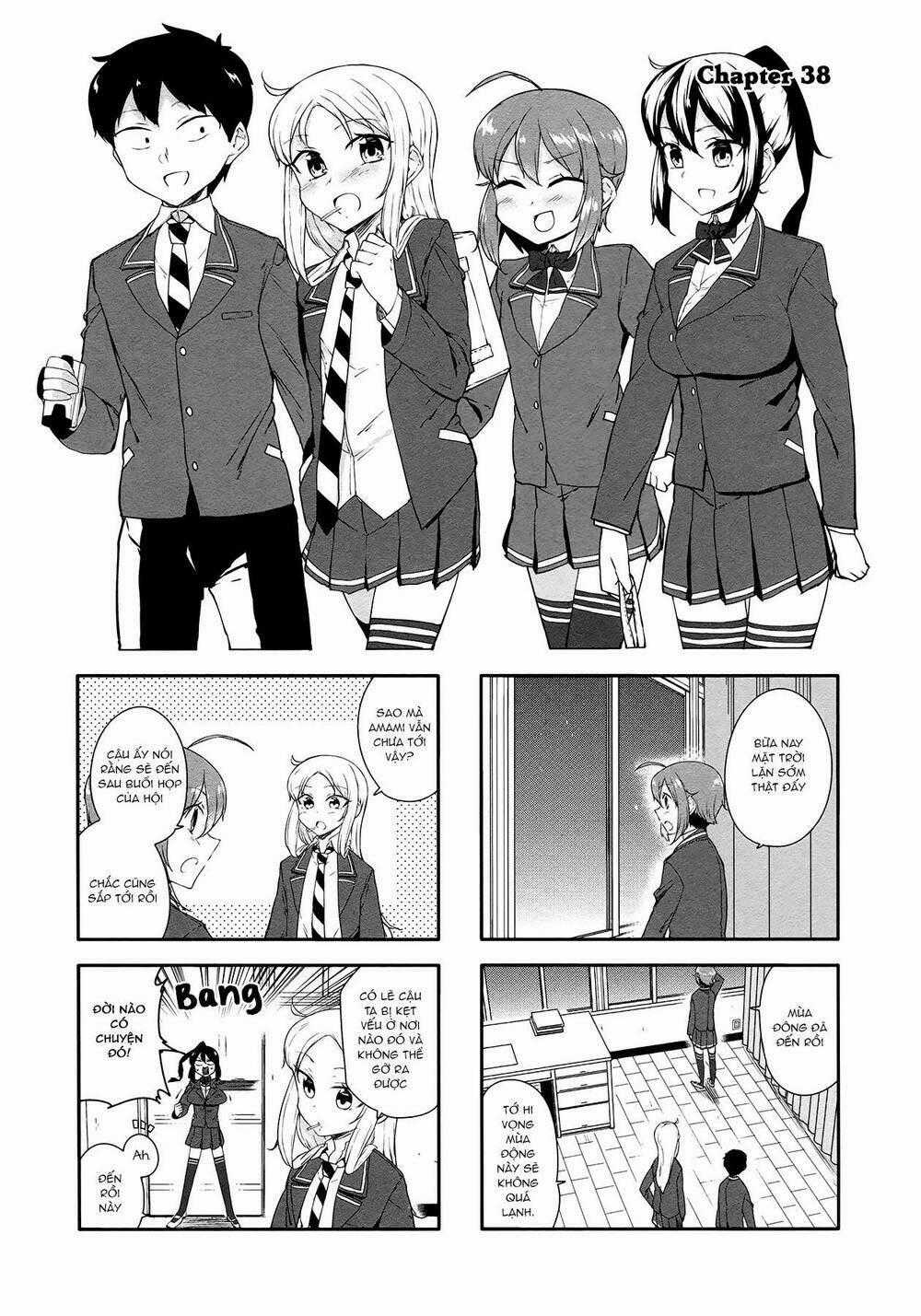 Hazuki Kanon wa Amakunai. Chapter 38 trang 1