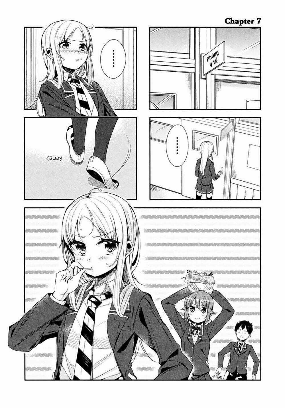 Hazuki Kanon wa Amakunai. Chapter 7 trang 1