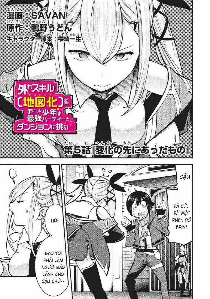 Hazure Sukiru [Chizu-Ka (Mappingu) ] Oteni Shita Shounen Wa Saikyou Pati To Danjon Ni Idomu Chapter 5 trang 1