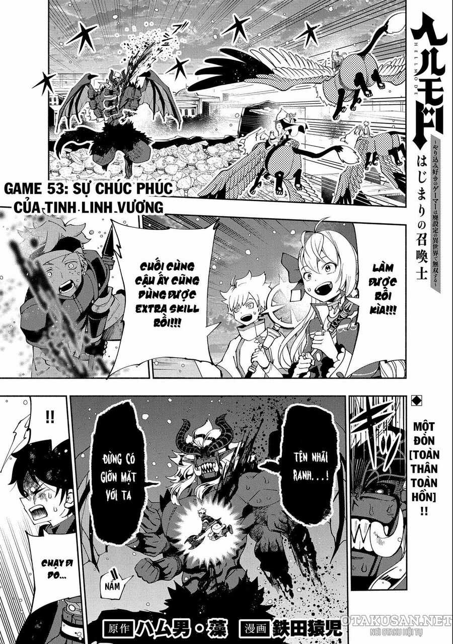 Hell Mode: Yarikomi Suki No Gamer Wa Hai Settei No Isekai De Musou Suru Chapter 53 trang 1