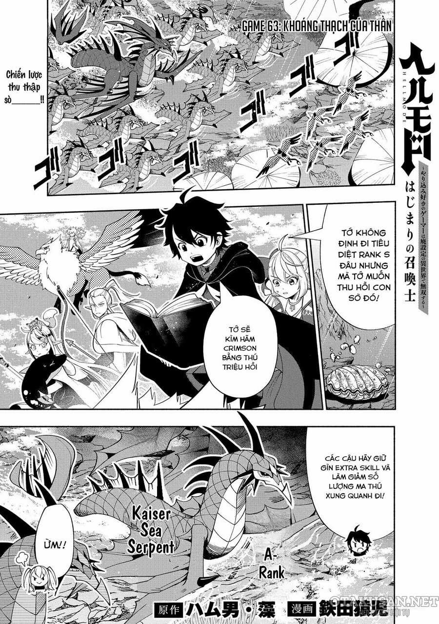 Hell Mode: Yarikomi Suki No Gamer Wa Hai Settei No Isekai De Musou Suru Chapter 63 trang 1