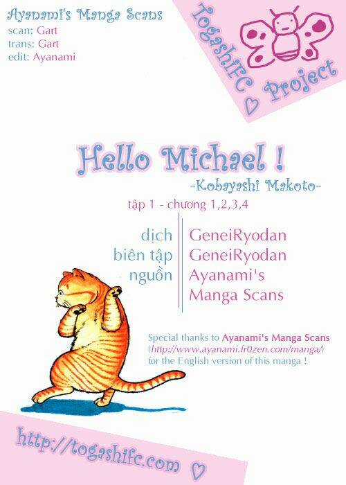 Hello Michael! Chapter 1 trang 0