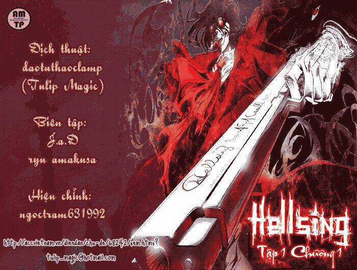 Hellsing Chapter 1 trang 0